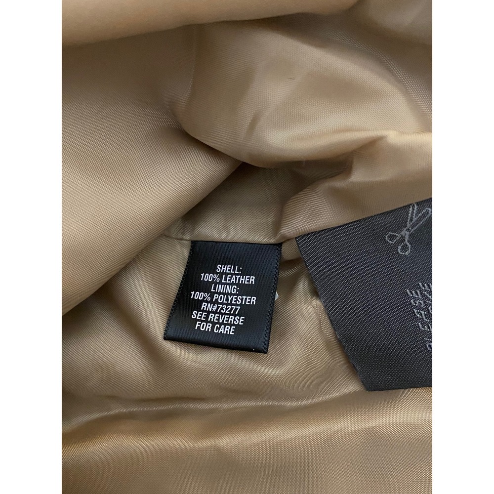 Sonoma Life Style‎ Woman Suede Jacket 2X Tan Leather Lined Outerwear - Picture 5 of 8
